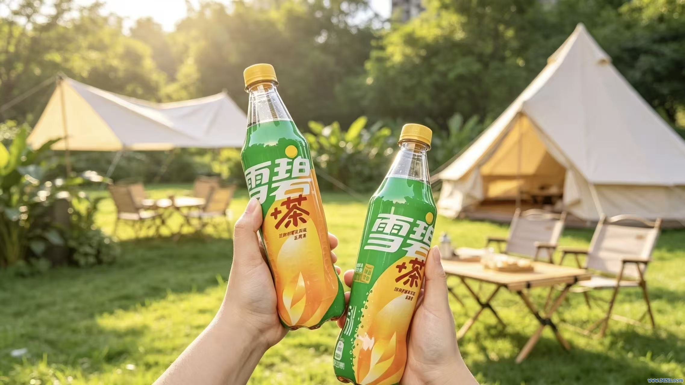 “雪碧+茶”